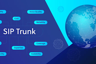 configure 3cx voip pbx system for you including IP phone sip trunk outbound call