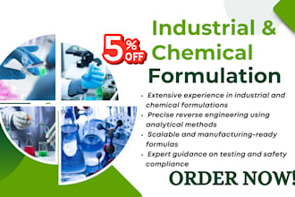 do industrial chemical formulation reverse engineer and formula testing