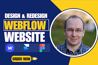 build custom webflow business website, framer, design figma to webflow redesign