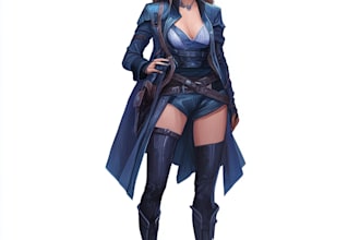 make a quick sketch of your character design