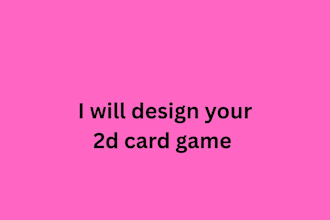 create custom card game design, flashcard,card box muckup, tcg