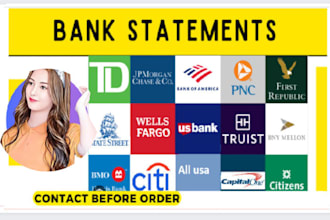 reconcile bank statement PDF to editable format