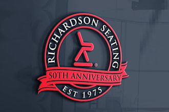 design awesome anniversary logo