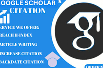 write a research article that improves visibility and increases google scholar