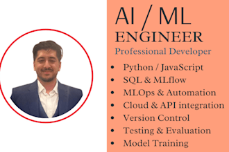 ai ml engineer, ml model training, ai automation