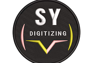do embroidry digitizing for embroidry design or embroidry logo