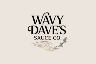 design captivating elegant sauce company logo