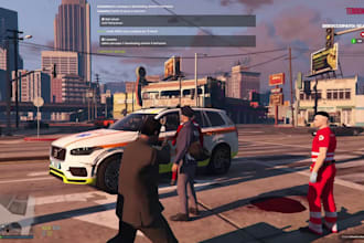 develope fivem server with qbcore,vmenu based,qb nopixel