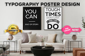 design typography poster , wall art and motivational quotes