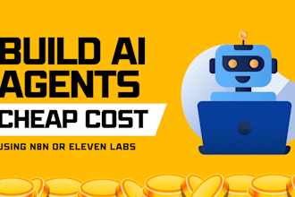 create ai agents using n8n or eleven labs