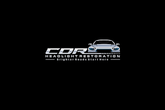 design car headlight restoration logo