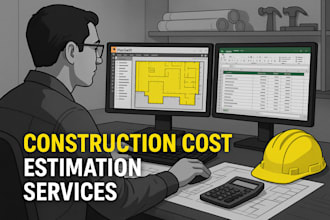 do construction cost estimation, material takeoff using planswift and bluebeam