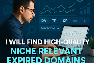 search high quality niche relevant expired domain