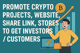 do website promotion, crypto shoutout, share link, pumpfun, twitter promotion