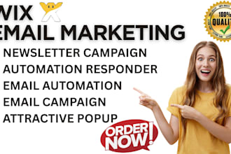 do wix automation setup email marketing campaigns to boost website sales