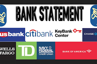 do bank statement and bank statement match with check stub