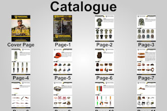 design product catalog, custom lookbook design, magazine layout, brochure