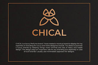 design a clean and premium logo