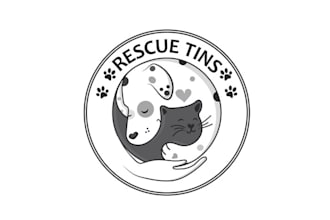 design memorable vibrant pet rescue logo