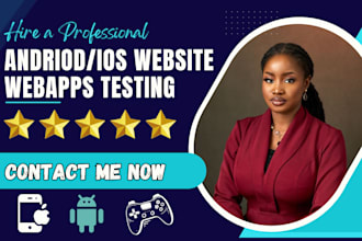 test your site or app for bugs, usability issues and create an actionable report