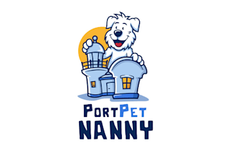 design elegant pet and home sitting business logo
