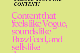 seo optimised and engaging content