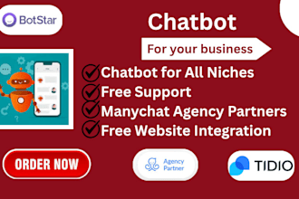 setup ai chatbot for social media platforms via manychat tidio chatfuel botstar