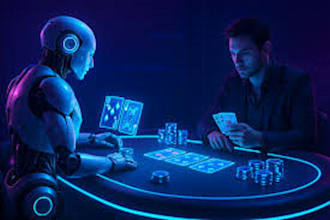 develop igaming website, ai poker bot, gto, piosolver, python, ludo,ai model bot