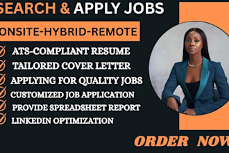 do job search, application submission, reverse recruiting, role targeting