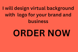 create google meet and zoom virtual background with logo