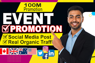 create, promote and manage events, eventbrite, linkedin, facebook event, webinar