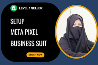setup meta facebook business manager, meta pixel ,page creation