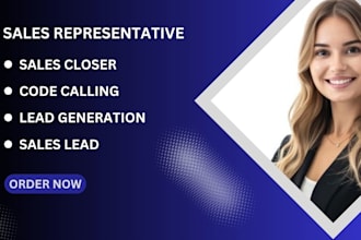 be your sales closer online sales sales agent sales rep