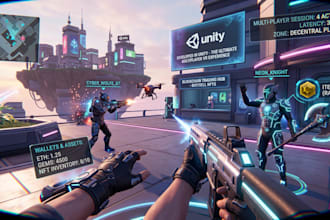 unity game development, blockchain game, metaverse, multiplayer game, vr game