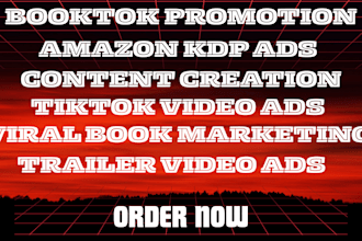 do booktok video tiktok promotion amazon book promotion booktok kdp ads