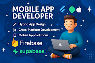 build cross platform flutter apps with supabase backend