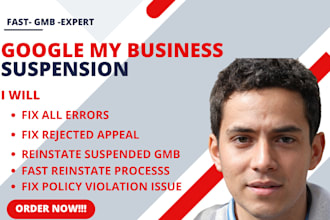 unsuspend denied appeal for google my business profile fix gmb suspension issues
