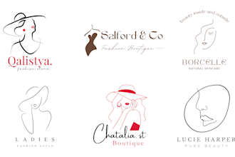 design a feminine hand drawn logo within 24 hours