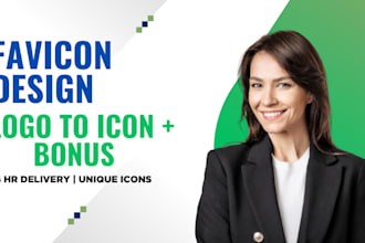 design custom minimalist icons and favicons