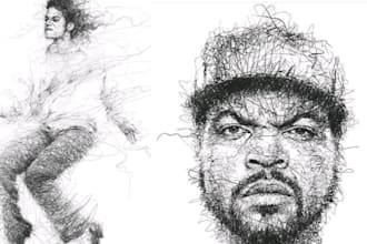 draw detailed pencil sketch illustration of anything in 24 hours