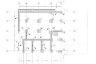 draw architectural house floor plan, foundation, section for real estate