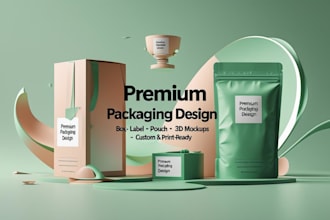 premium custom packaging design 3d mockups sourcing strategy