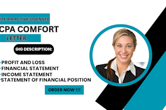 prepare financial statements, profit and loss, income statement