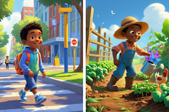 do african american childrens book illustration, story book illustration