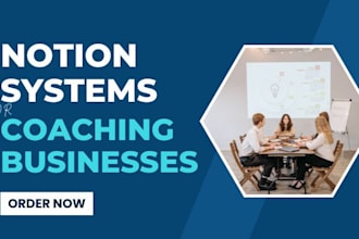personalized notion CRM notion workspace for coaching business notion template