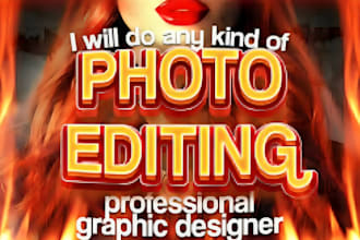 do unique photo editing, photoshop, headshot retouch professionally