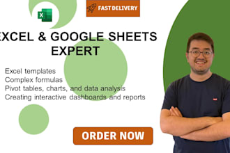 create custom excel templates, formulas, and automation