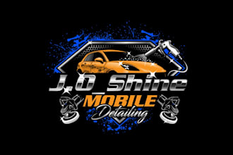 create exclusive and marvelous detailing logo design