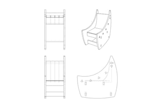 make cad and sketchup models for furniture, woodworking plan, and home decor