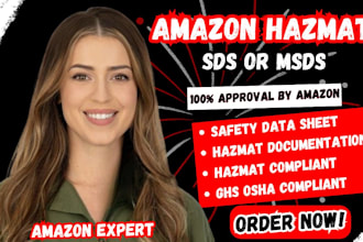 do sds smds safety data sheet ghs for UK USA amazon hazmat uk